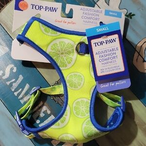 Top Paw Citrus Pattern Dog Harness